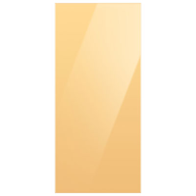 Samsung Panel for BESPOKE 4-Door Flex French Refrigerator - Top Panel - Sunrise Yellow Glass