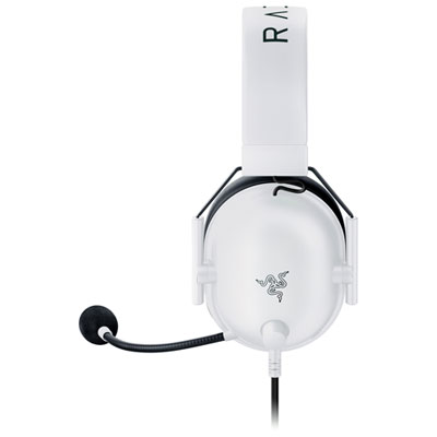 Razer BlackShark V2 X Wired Gaming Headset - White | Best Buy