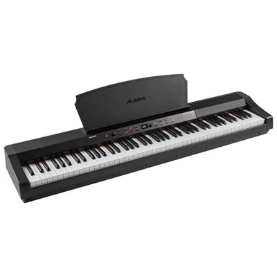 Open Box - Alesis Prestige Artist 88-Key Digital Piano - Black
