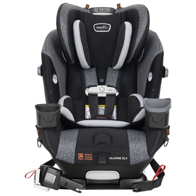 Image of Evenflo All4One DLX All-in-One Booster Car Seat with Sensor Safe - Latitude Grey