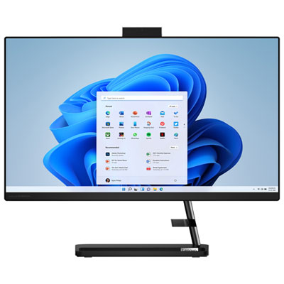 "Lenovo IdeaCentre All-in-One Desktop 23.8"" FHD, Intel Core i5-1240P, 12GB RAM, 512GB SSD - Only at Best Buy"