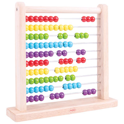 Image of Bigjigs Toys Wooden Abacus