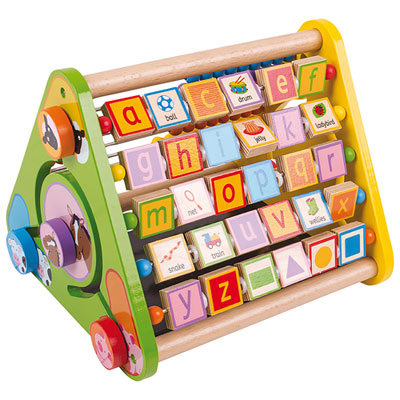 Image of Bigjigs Toys Wooden Baby Activity Centre