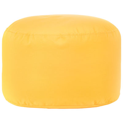 Gouchee Home Soleil Polyester Pouf - Yellow