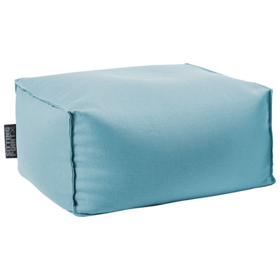 Gouchee Home Chamonix Polyester Pouf - Oceania
