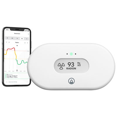 Airthings View Smart Radon Monitor So let’s talk real quick about radon vs radiation as the first question I had in my mind is this basically a Geiger counter