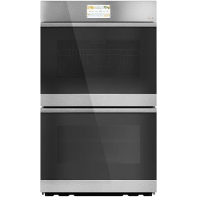 Café 30" 10 Cu. Ft. Double True Convection Electric Wall Oven (CTD90DM2NS5) - Modern Glass Love these oven!!