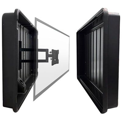 Storm Shell Outdoor Hard Shell TV Cover with Wall Mount Bracket (SS-44)
