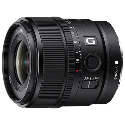 Sony E-Mount 15mm f/1.4 G APS-C Large-Aperture Wide-Angle G Lens Best lens of the year!