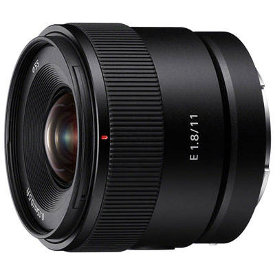 Sony E-Mount 11mm f/1.8 APS-C Ultra Wide-Angle Prime Lens Best pov lens