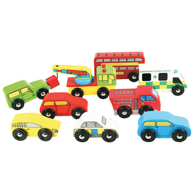Image of Bigjigs Toys Vehicle Pack