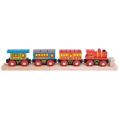 Image of Bigjigs Toys Passenger Train