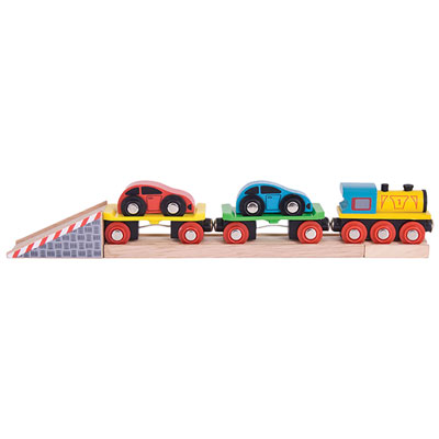 Image of Bigjigs Toys Train Car Loader