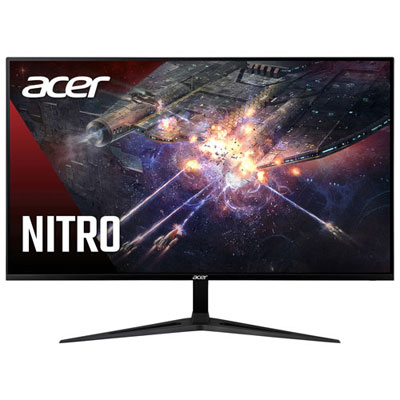 Image of Open Box - Acer Nitro 31.5   QHD 170Hz 1ms GTG IPS LED FreeSync Gaming Monitor (RG321QU) - Black