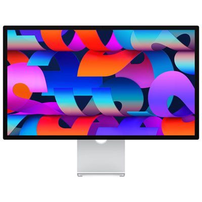 Open Box - Apple Studio Display 27" 5K Retina Standard Glass Tilt/Height-Adjustable Monitor (MK0Q3VC/A)