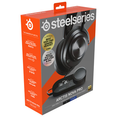 SteelSeries Arctis Nova Pro Gaming Headset - Black | Best Buy Canada