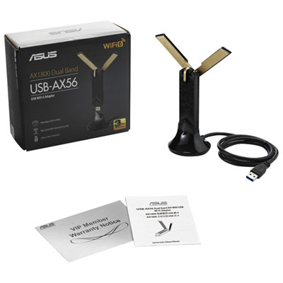 Image of ASUS Wireless Wi-Fi 6 USB Adapter (USB-AX56)