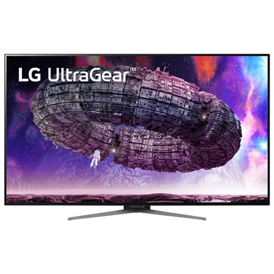 LG UltraGear 48" UHD 138Hz 0.1ms GTG OLED LCD FreeSync Gaming Monitor (48GQ900-B) - Black One of the best OLED gaming monitors out there!