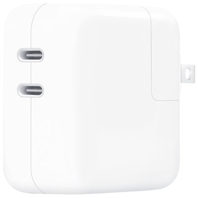 Image of Apple 35W Dual USB-C Power Adapter (MNWP3AM/A)