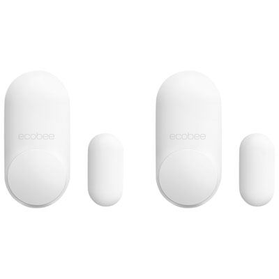 ecobee Smart Sensor for Doors and Windows - 2 Pack - White Echobee and window sensors