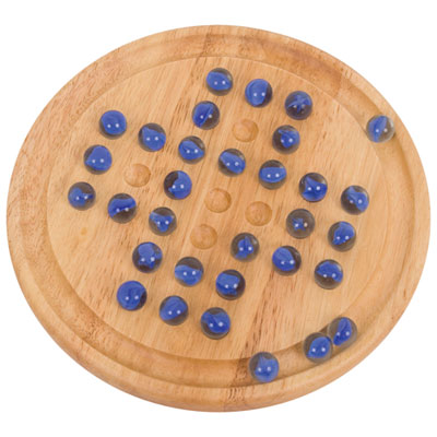 Image of Bigjigs Toys Wooden Solitaire Game