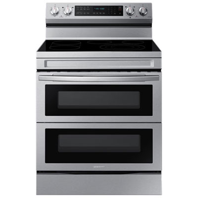 "Samsung 30"" 5-Element Electric Range (NE63A6751SS/AC) - Stainless - Open Box - Scratch & Dent"