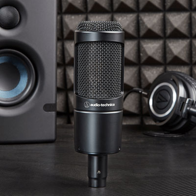 Audio-Technica Cardioid Condenser Microphone (AT2035) | Best Buy