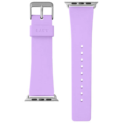 Bracelet En Silicone Pastel De Laut Pour Apple Watch De 38 Mm/40 Mm/41 Mm - Violet