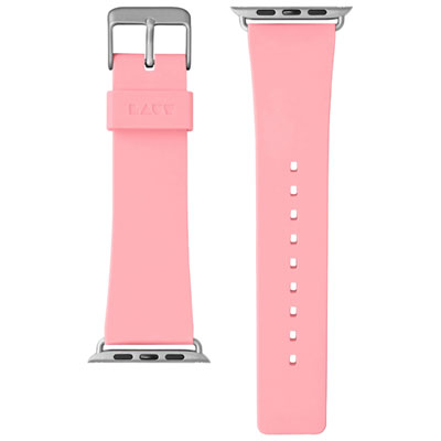 Bracelet En Silicone Pastel De Laut Pour Apple Watch De 38 Mm/40 Mm/41 Mm - Rose Bonbon