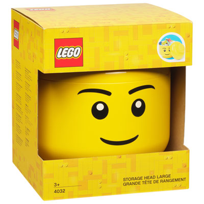 Image of LEGO Minifigure Boy Storage Head - Large (40321724)