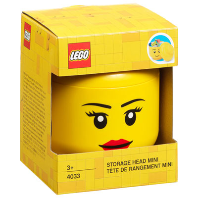 Image of LEGO Minifigure Girl Storage Head - Mini (40331725)