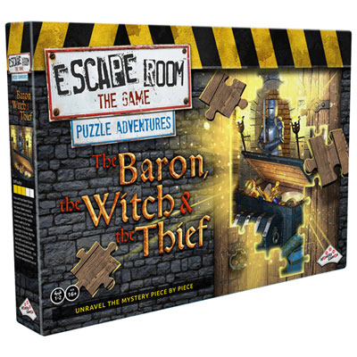 Image of Escape Room The Game Puzzle Adventures: The Baron The Witch & The Thief Board Game - English