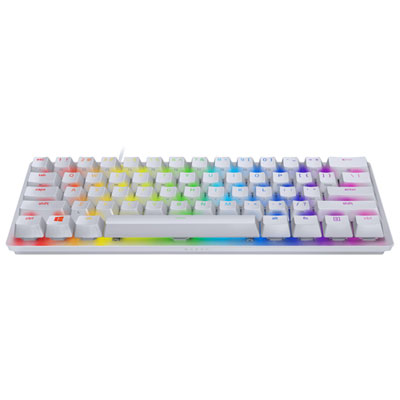 Razer Hunstman Backlit Mechanical Doubleshot PBT Clicky TKL Ergonomic Gaming Keyboard -Mercury -English Great keyboard