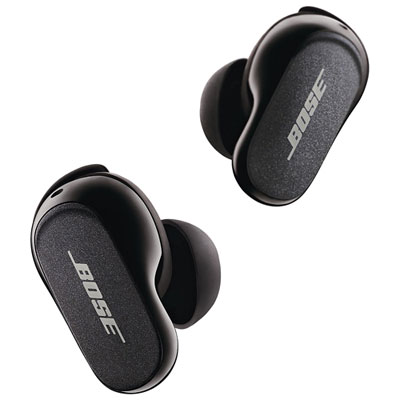 Image of Bose QuietComfort Earbuds II In-Ear Noise Cancelling True Wireless Earbuds - Triple Black