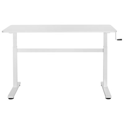 Image of TygerClaw 55  W Height Adjustable Standing Desk - White