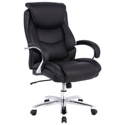 Image of TygerClaw High-Back Executive Chair - Black