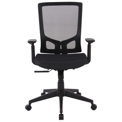 Image of TygerClaw Mid-Back Mesh Office Chair - Black