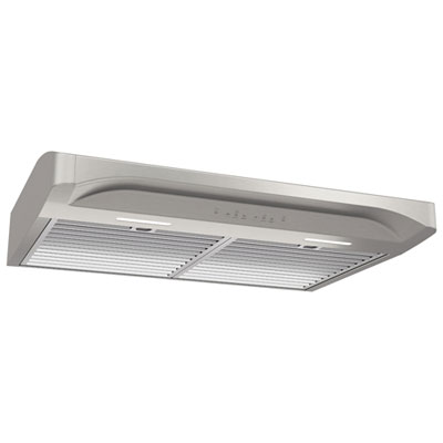 Broan 36" Under Cabinet Range Hood (ALT336SS) - Stainless Steel Picked this hood because reviews said it is quiet and it is very quiet and the styling looks great
