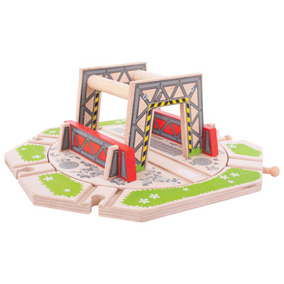 Image of Bigjigs Toys Industrial Train Turntable