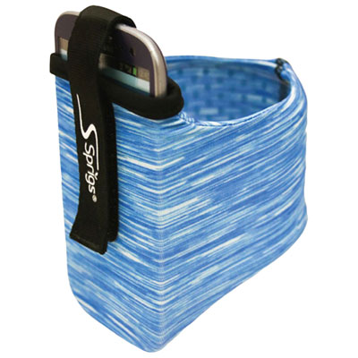 Image of Sprigs Phone Arm Band - Large - Blue Melange