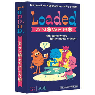 Image of Loaded Answers Party Game - English