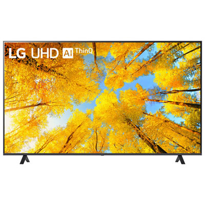 Open Box - LG 43" 4K UHD HDR LED webOS Smart TV (43UQ7590PUB) - 2022 - Dark Iron Grey