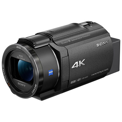 Sony FDR-AX43A 4K Handycam Content Creator Flash Memory Camcorder bought it as a beginner