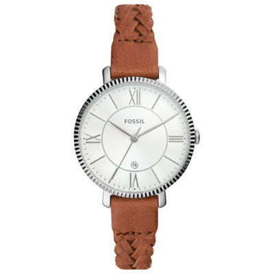 Image of Fossil Jacqueline 36mm Women's Fashion Watch - Brown/Silver