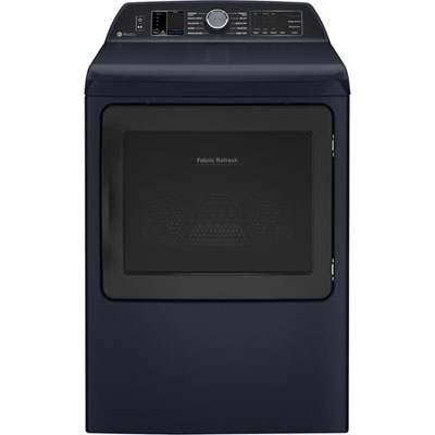 Sécheuse Électrique À Vapeur De 7,3 Pi³ Profile De Ge (Ptd90Ebmtrs) - Bleu Saphir Great features