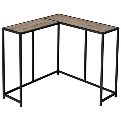 Console En L Contemporaine De Monarch - Taupe Foncé