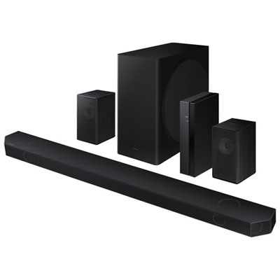 Open Box - Samsung HW-Q910B 520-Watt 9.1.2 Channel Sound Bar with Wireless Subwoofer