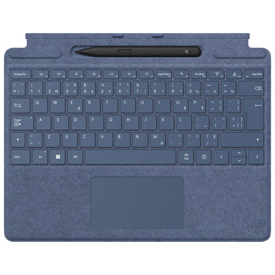 Image of Microsoft Surface Pro Signature Keyboard with Slim Pen 2 - Sapphire - English