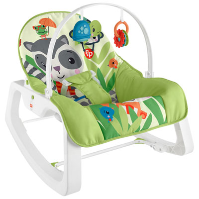 Image of Fisher-Price Infant-to-Toddler Rocker - Green/White