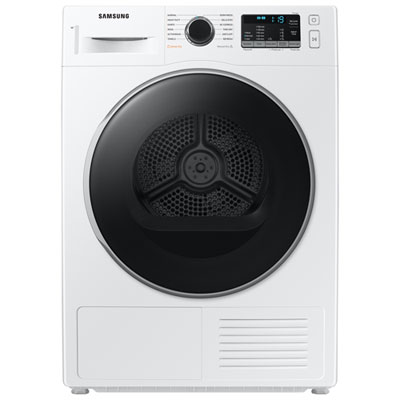 Samsung 4.0 Cu. Ft. Electric Dryer ( DV25B6800HW/AC) - White Dryer With Heat PUMP